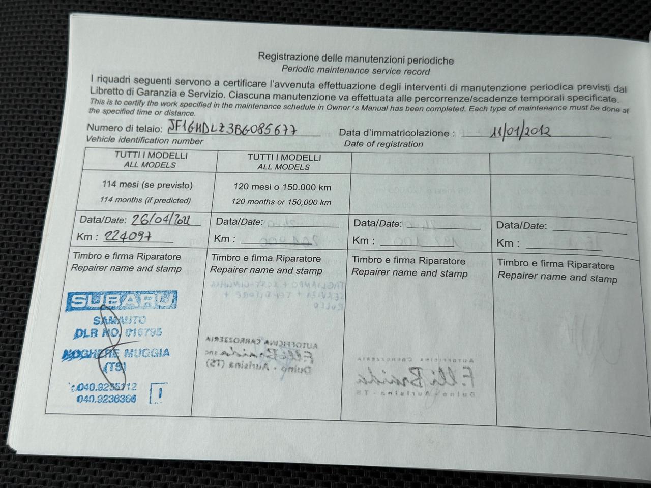 Subaru Impreza 2.0D Sport Dynamic