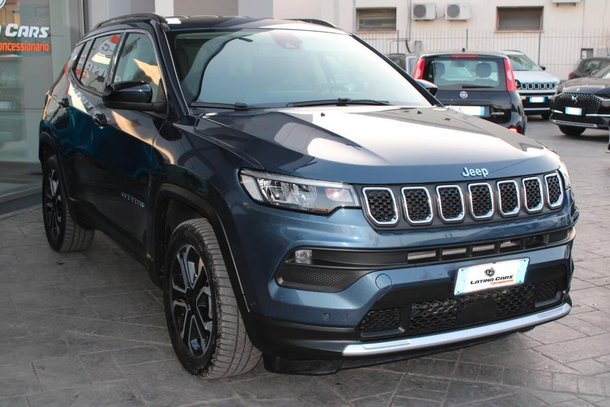Jeep Compass 1.3 turbo t4 phev Limited 4xe Con TELECAMERA