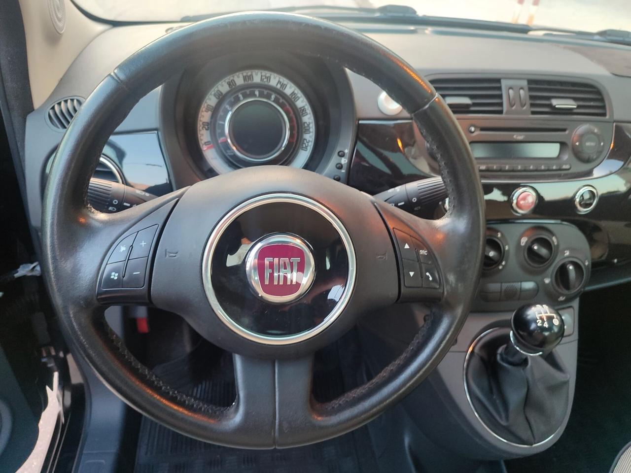 Fiat 500 1.2 Benz. Lounge TETTO PANORAMICO.