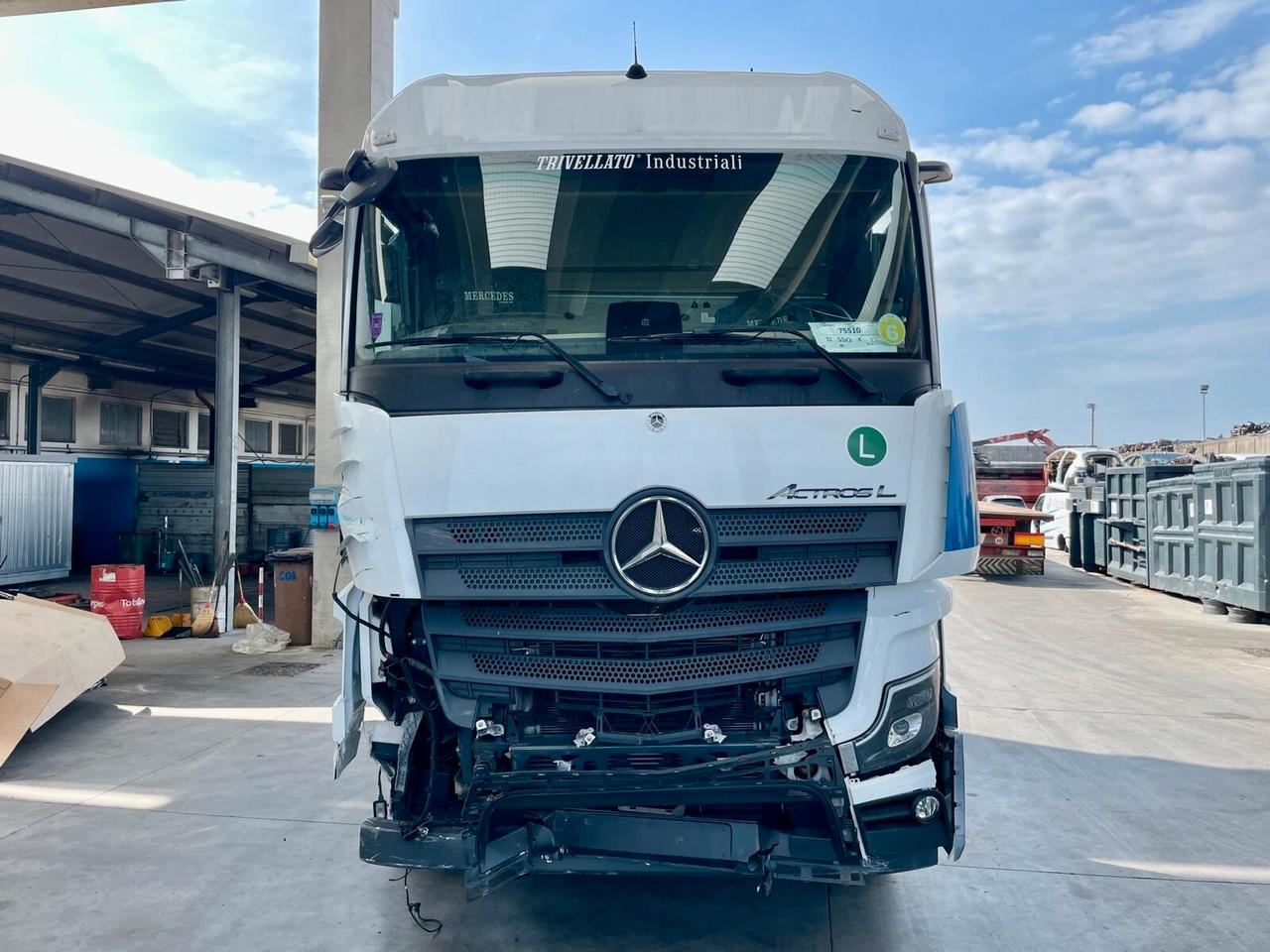 Mercedes Benz Actros 18-45 ** EURO 6 ** MIRROR CAM *VEICOLO SINISTRATO