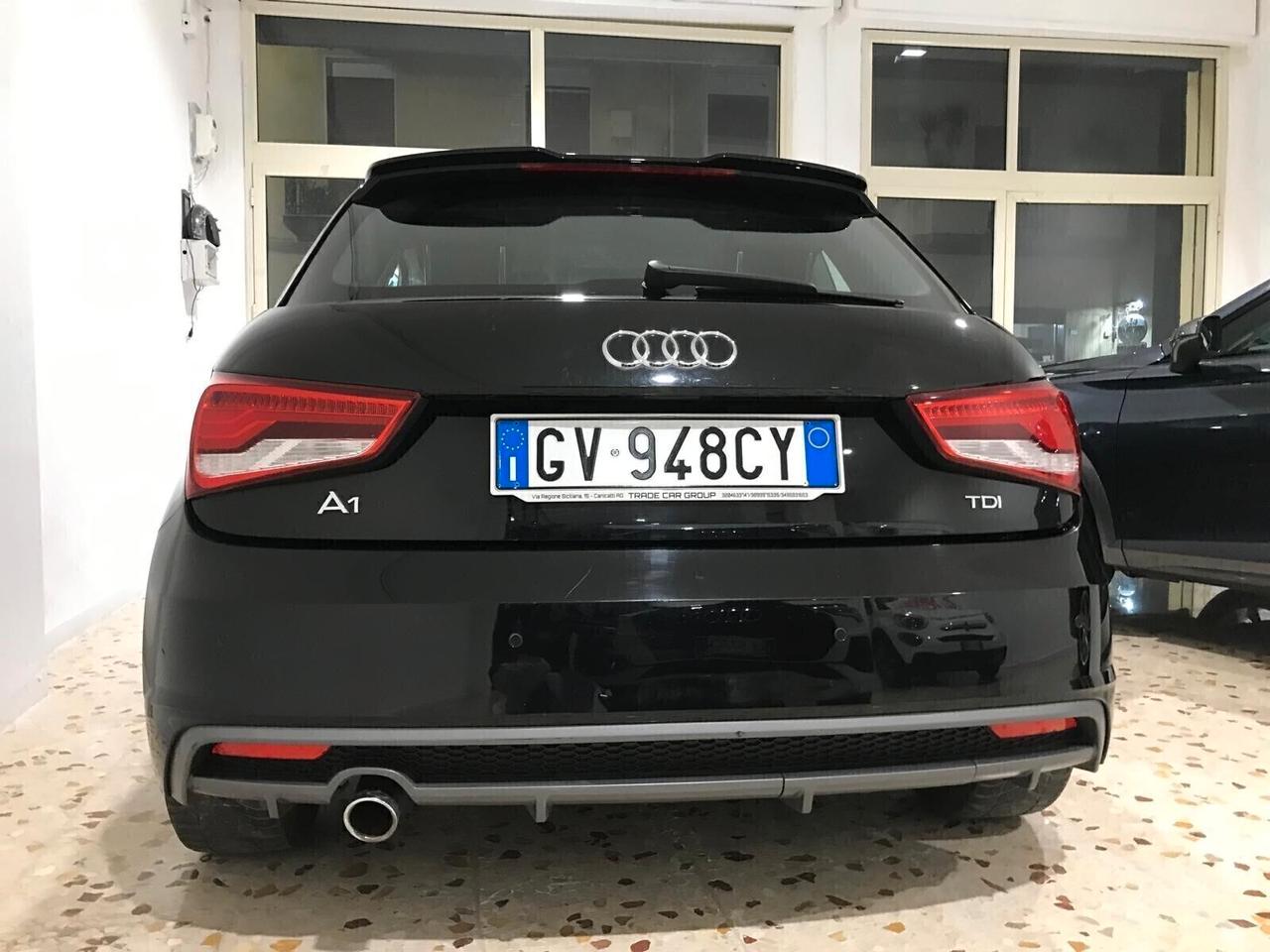 Audi A1 TDI 90cv S-line 11/2016 OK NEO PATENTATI