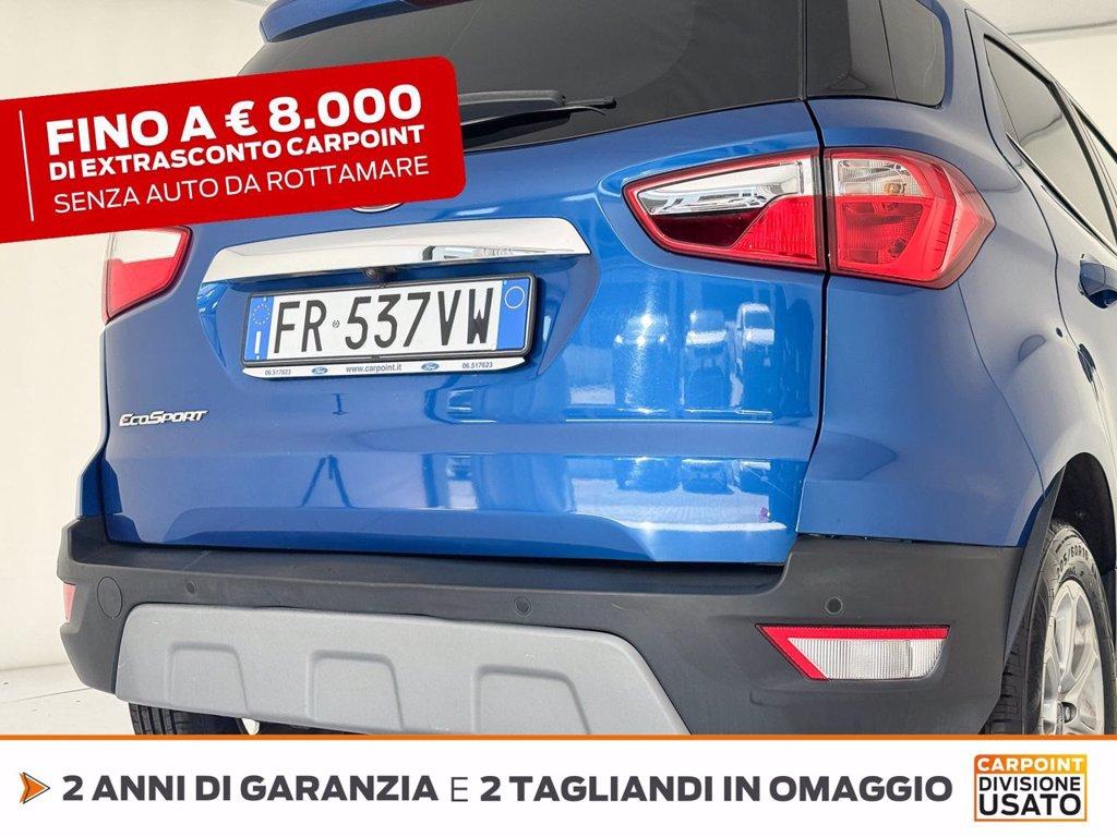 FORD Ecosport 1.5 tdci titanium s&s 100cv del 2018