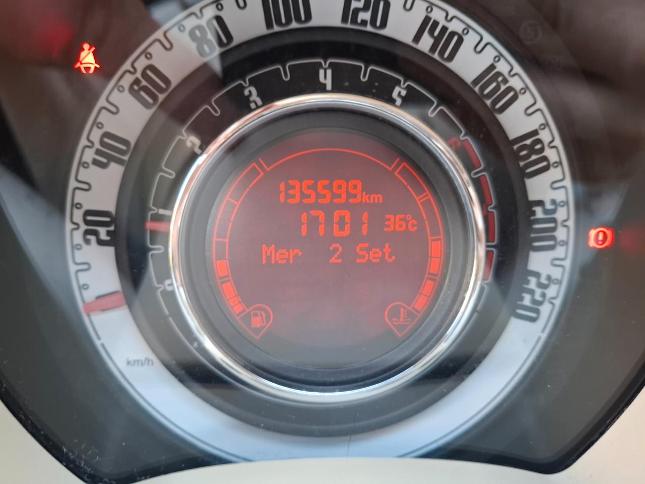 Fiat 500 1.2 Lounge con tetto panoramico
