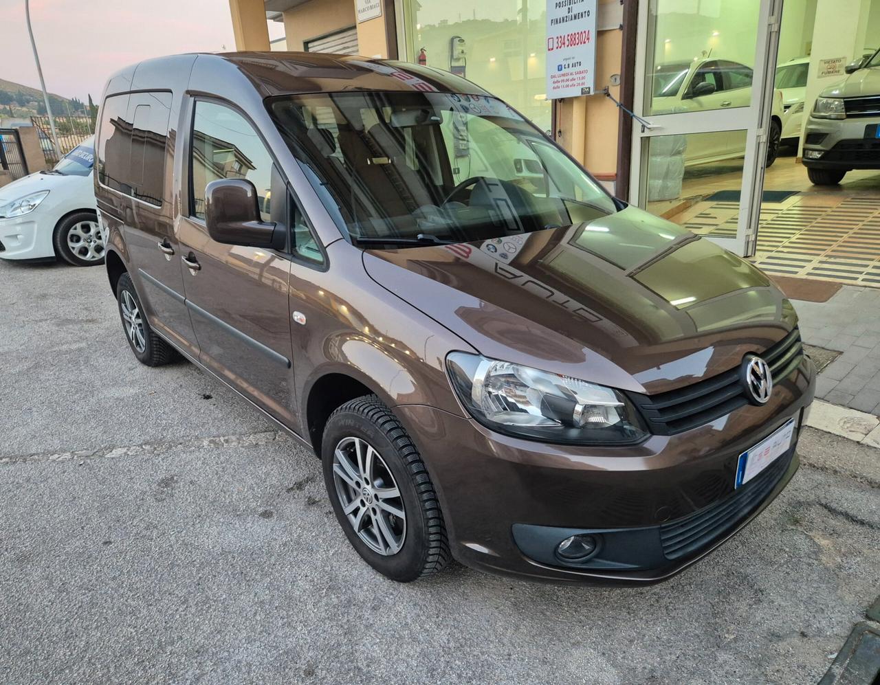 VW CADDY 2.0 TDI 110 CV ANNO 2013 5 POSTI KM CERTIF