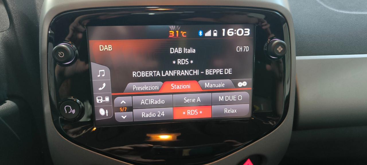 Toyota Aygo Connect 1.0 VVT-i 72 CV unipro ok neopatentati