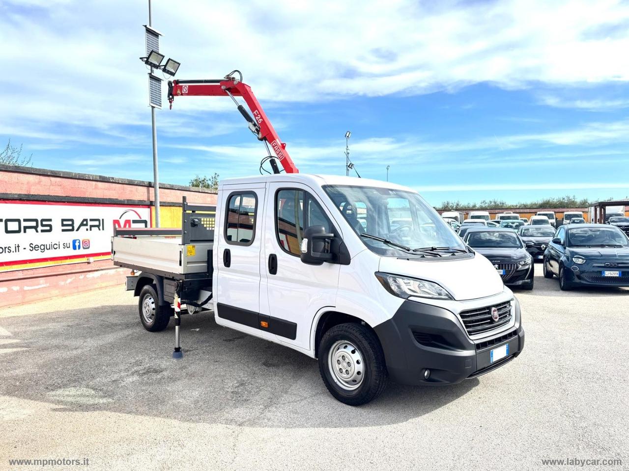 DUCATO D.CAB. + GRU 2.3 MJ 140CV 7 POSTI
