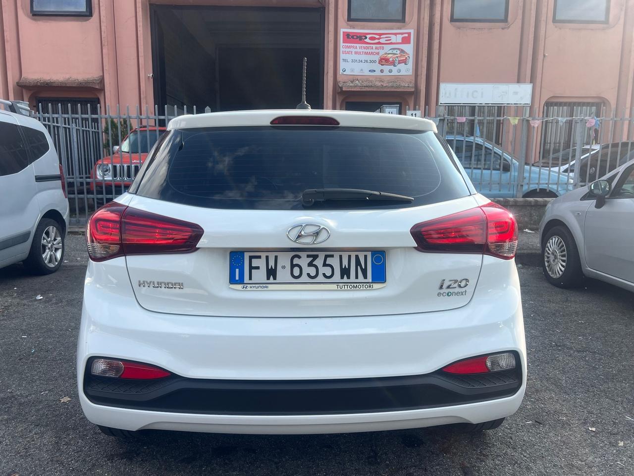 Hyundai i20 1.2 5 porte Econext Connectline gpl