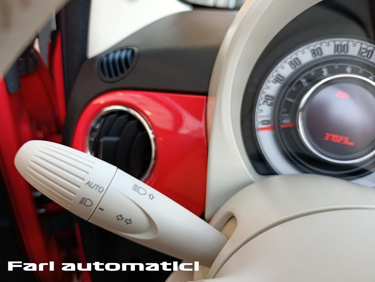 Fiat 500 C 1.0 Hybrid Lounge Rosso Corallo Pelle Full