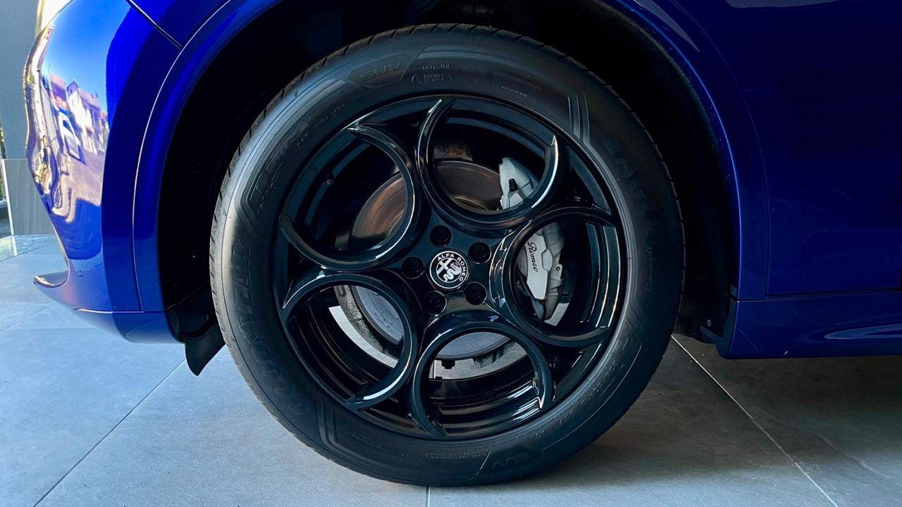 ALFA ROMEO STELVIO 2.2 Q4 TI TURBODIESEL 210CV - VOLANTE E SEDILI IN PELLE RISCALDABILI, MEMORIA