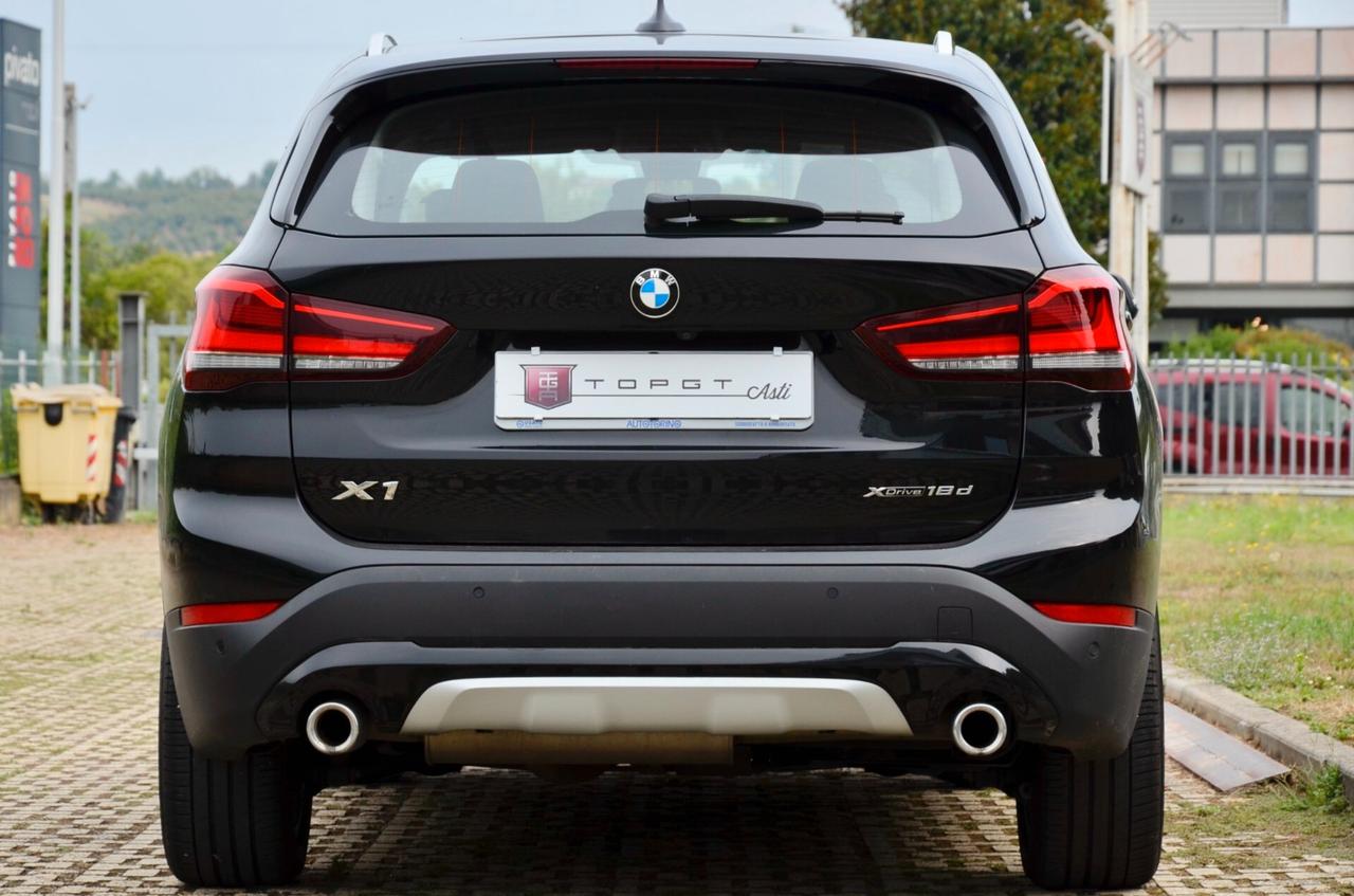 BMW X1 XDRIVE18d XLINE 150cv AUTO, RETYLING, UFF ITALIANA, EURO 6B, FARI FULL LED, RETROCAMERA, NAVI, APPLE, PERMUTE