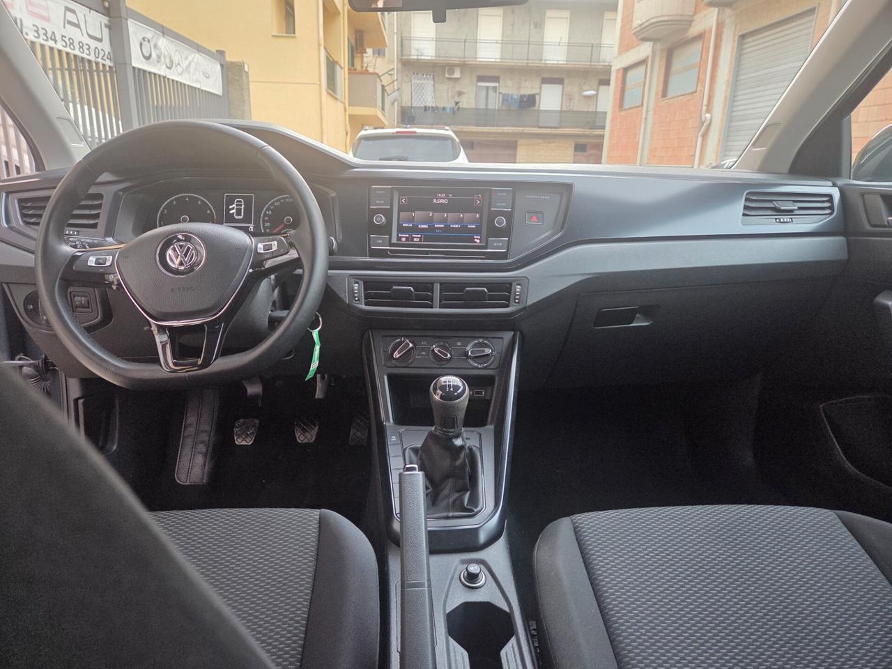 VW POLO ANNO 2018 1.0 BENZ 65 CV KM CERTIFICATI