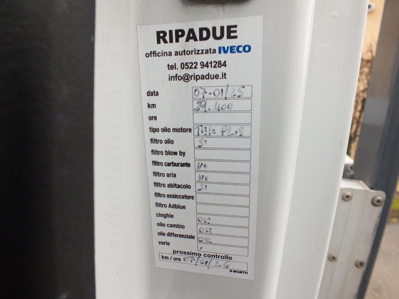 IVECO DAILY 35C14 2.3 CASSONE 4 METRI 40.000 KM