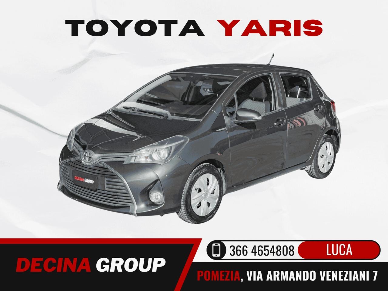 Toyota Yaris 1.0 5 porte Active 69 cv