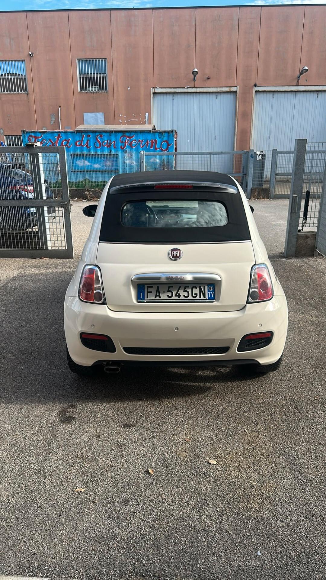 Fiat 500 s cabrio unico proprietario
