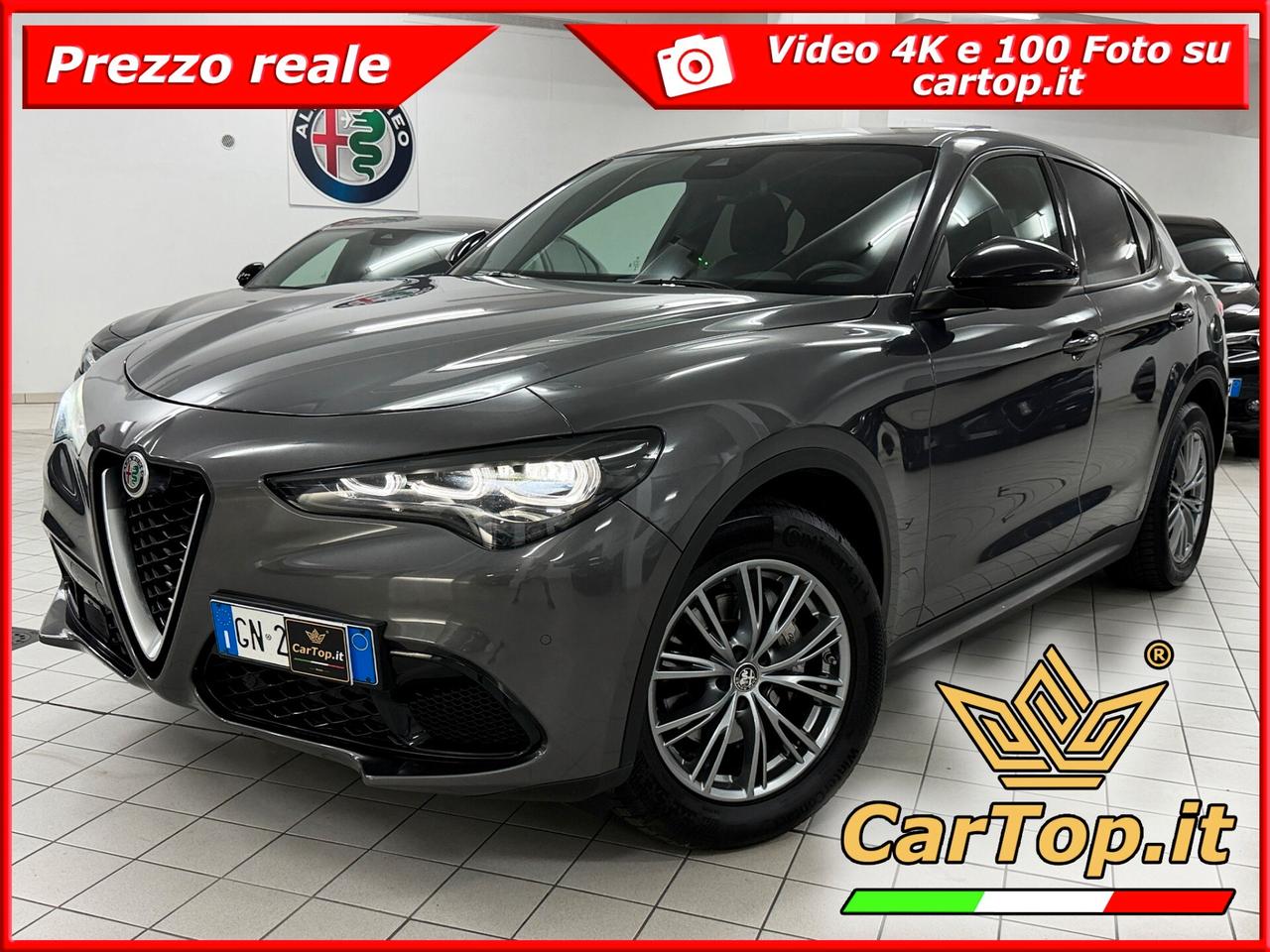 Alfa Romeo Stelvio 2.2 TD 210 CV SUPER AT8 Q4 FARI MATRIX MODELLO NUOVO TAGLIANDI KIT DISTRIBUZIONE ESEGUITO