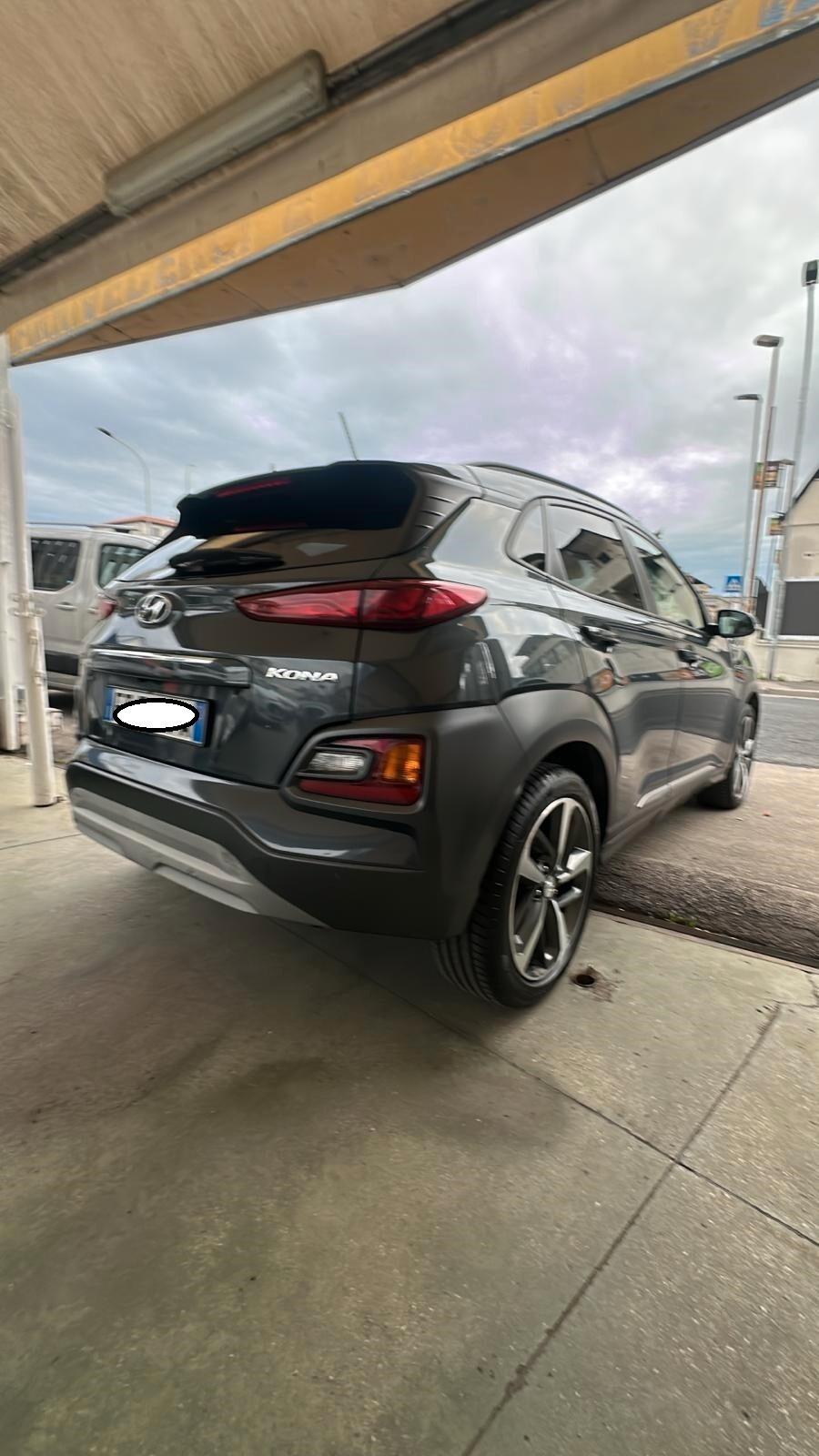 HYUNDAI KONA 1,6 DIESEL 2019 INTERNI IN PELLE . FULL..