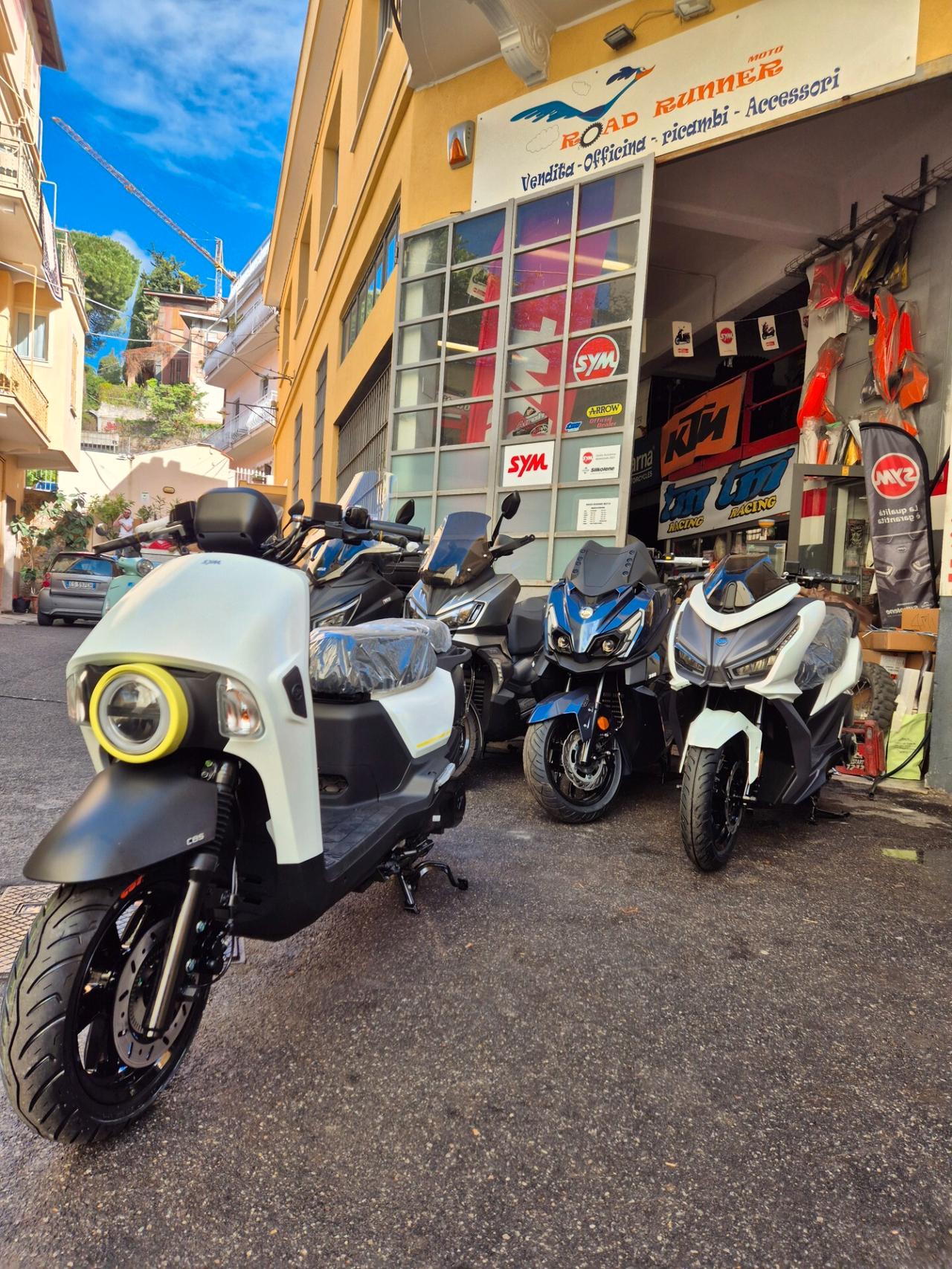 SYM 4MICA 125 TRASPORTO CONSEGNE