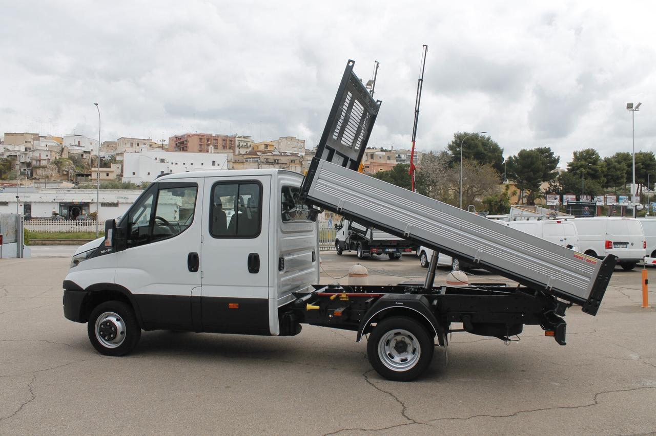 Iveco Daily 35C13 2.3 130CV DOPPIA CABINA CASSONE RIBALTABILE
