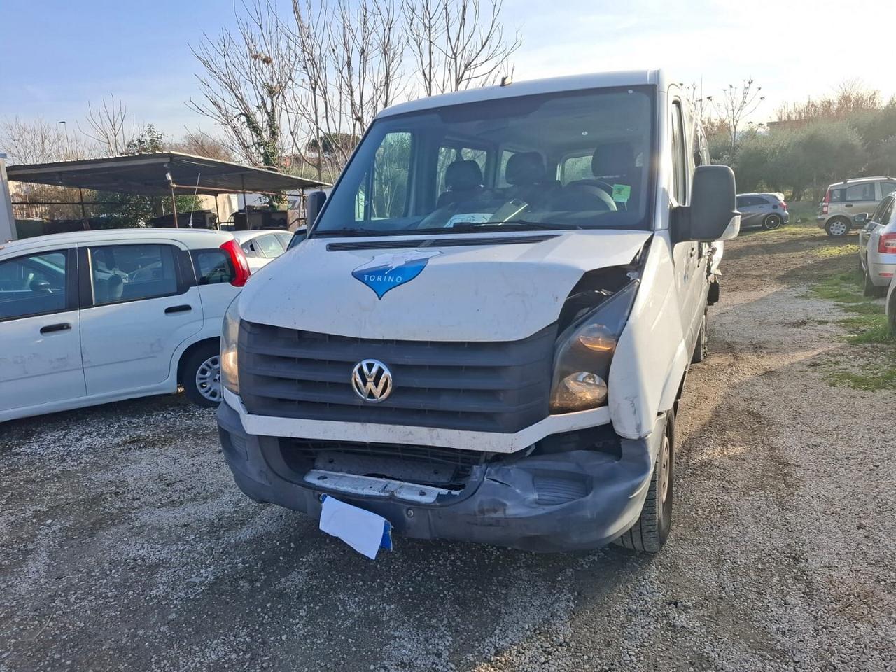 VW CRAFTER 2.0 SINISTRATO 9 POSTI MARCIANTE