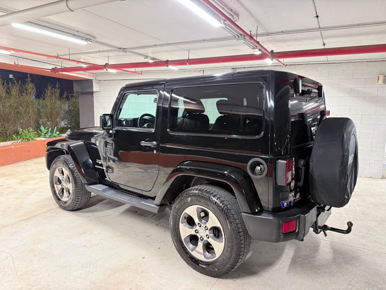 Jeep Wrangler 2.8 CRD 200cv Sahara - GANCIO TRAINO