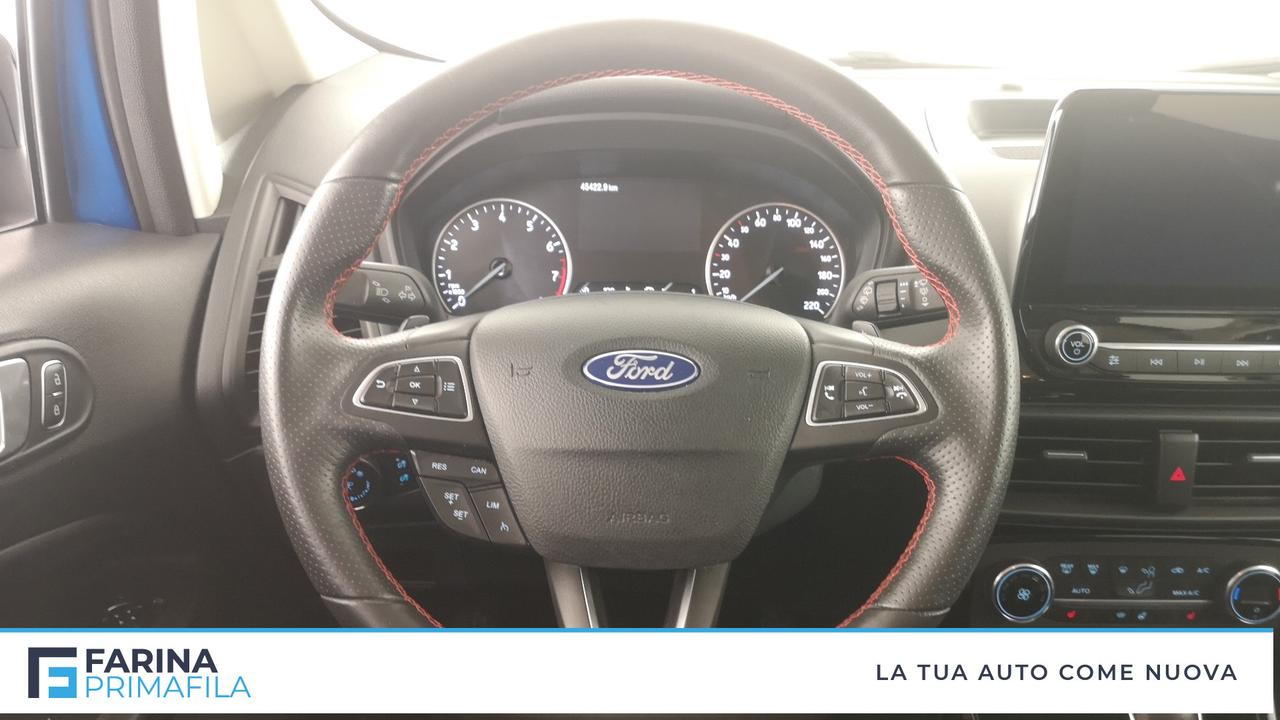 FORD EcoSport 2018 - EcoSport 1.0 ecoboost ST-Line s&s 125cv auto
