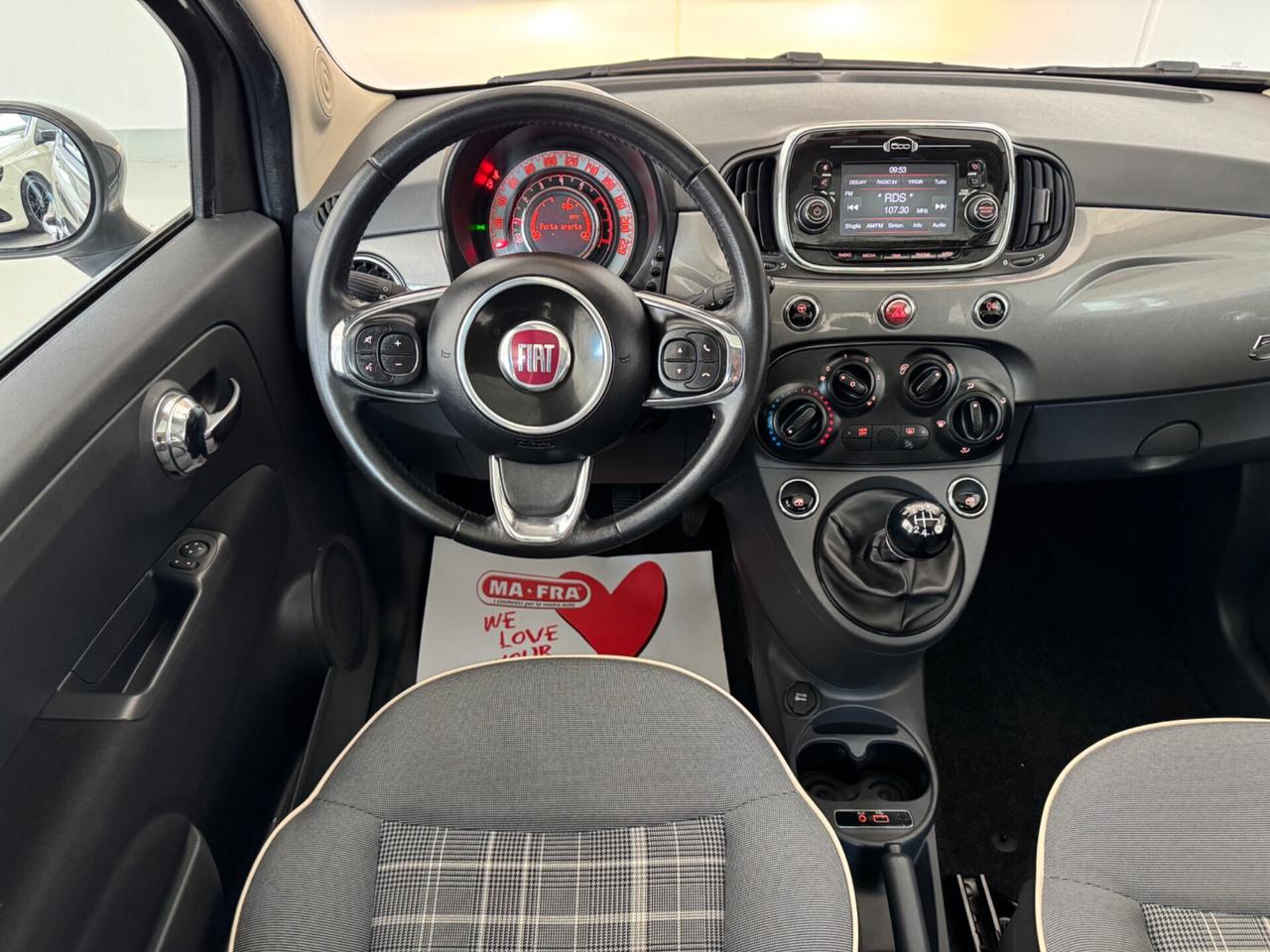 Fiat 500 1.2 Lounge 69cv E6b solo 43mila km!