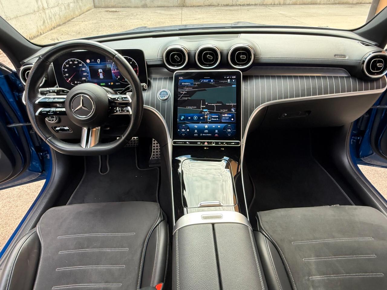 Mercedes-benz C 220d hybrid S.W. Premium Plus AMG LINE "SUPER TAGLIANDO ESEGUITO"