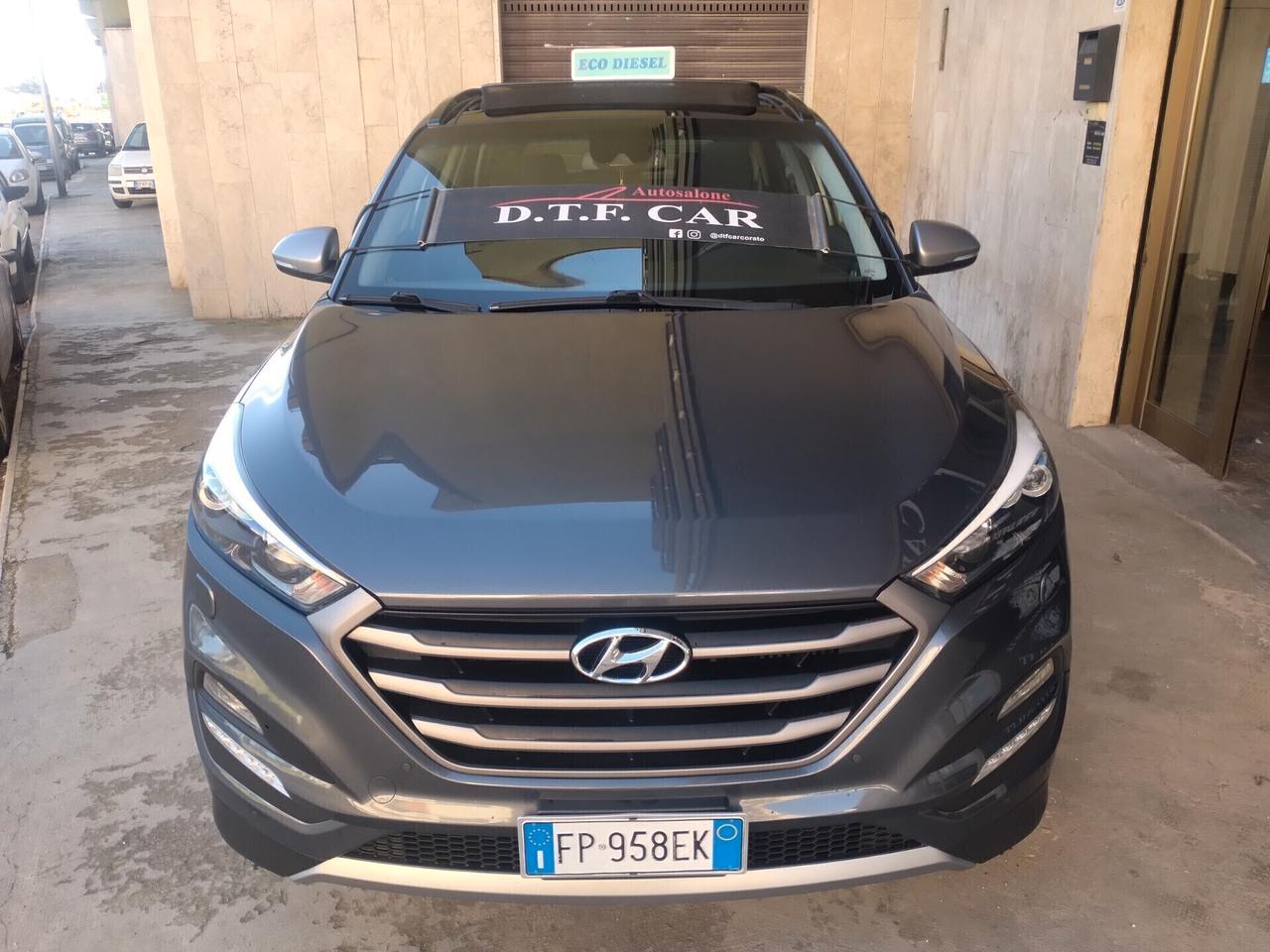 Hyundai Tucson 1.7 CRDi DCT Sound Edition TETTO APRIBILE
