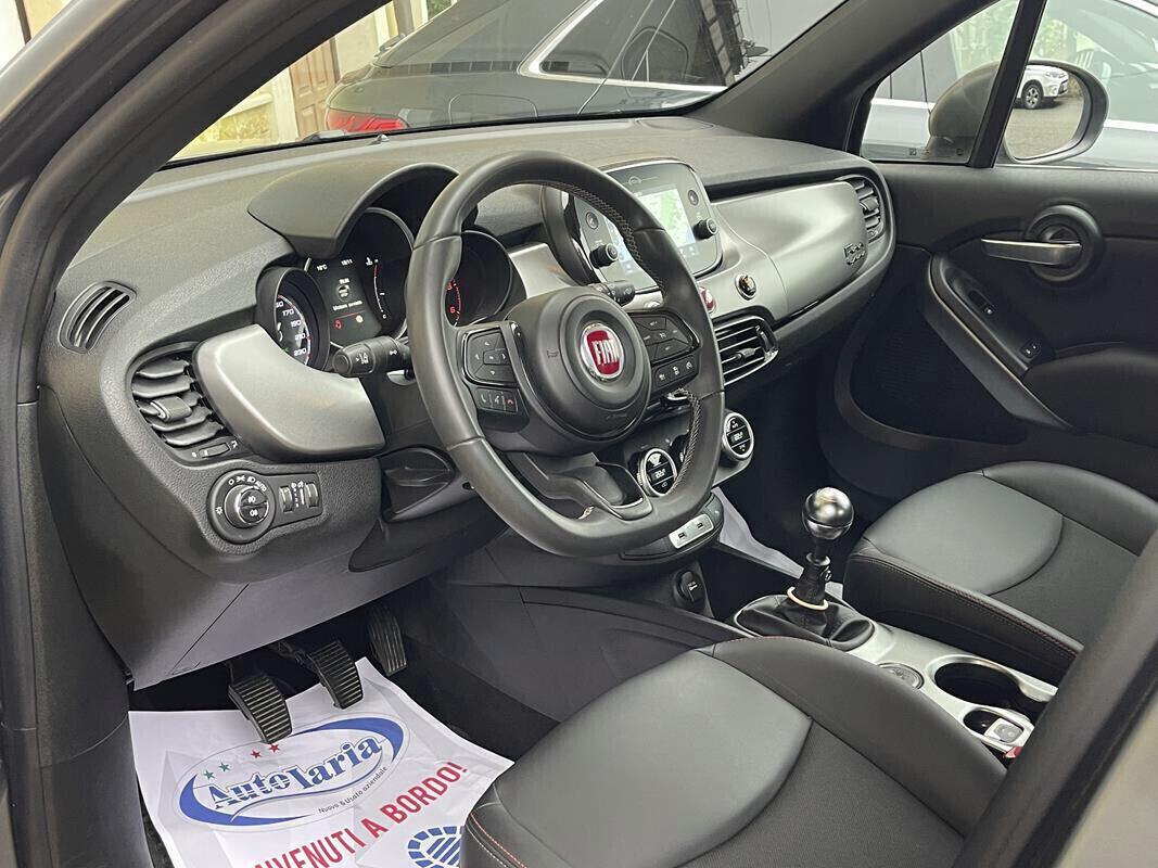 Fiat 500X 1.6 MultiJet 130 CV Sport Fari Full LED, Retrocamera, Navigatore, Cerchi 18, Grigio opaco