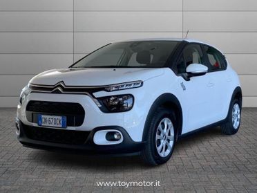 Citroën C3 3ª serie PureTech 83 S&S You
