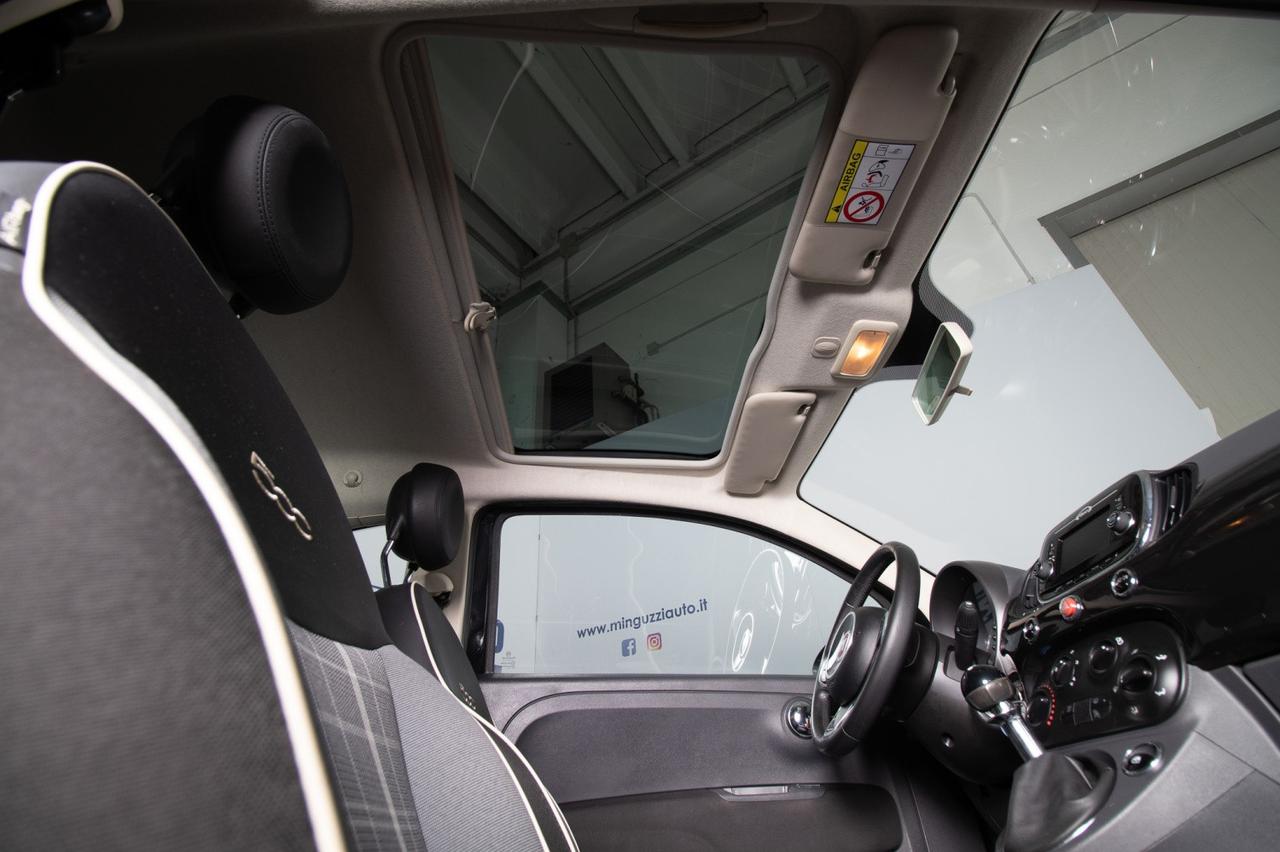 Fiat 500 1.2 Lounge 69cv Tetto Panoramico