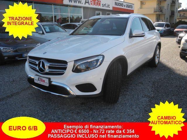 MERCEDES-BENZ GLC 250 d 4Matic Sport Autom. -UNICO PROPRIET.- DA VETRINA
