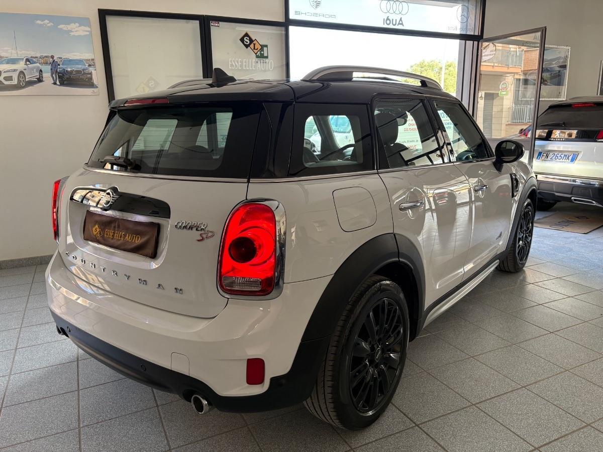 MINI COUNTRYMAN Cooper SD ALL4 Aut. TETTO/ UNICO PROP/ RETROCAMERA/ NAVIGATORE