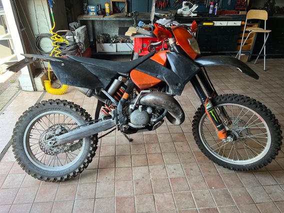 KTM 125 CROSS COMPLETAMENTE REVISIONATO DUE TEMPI