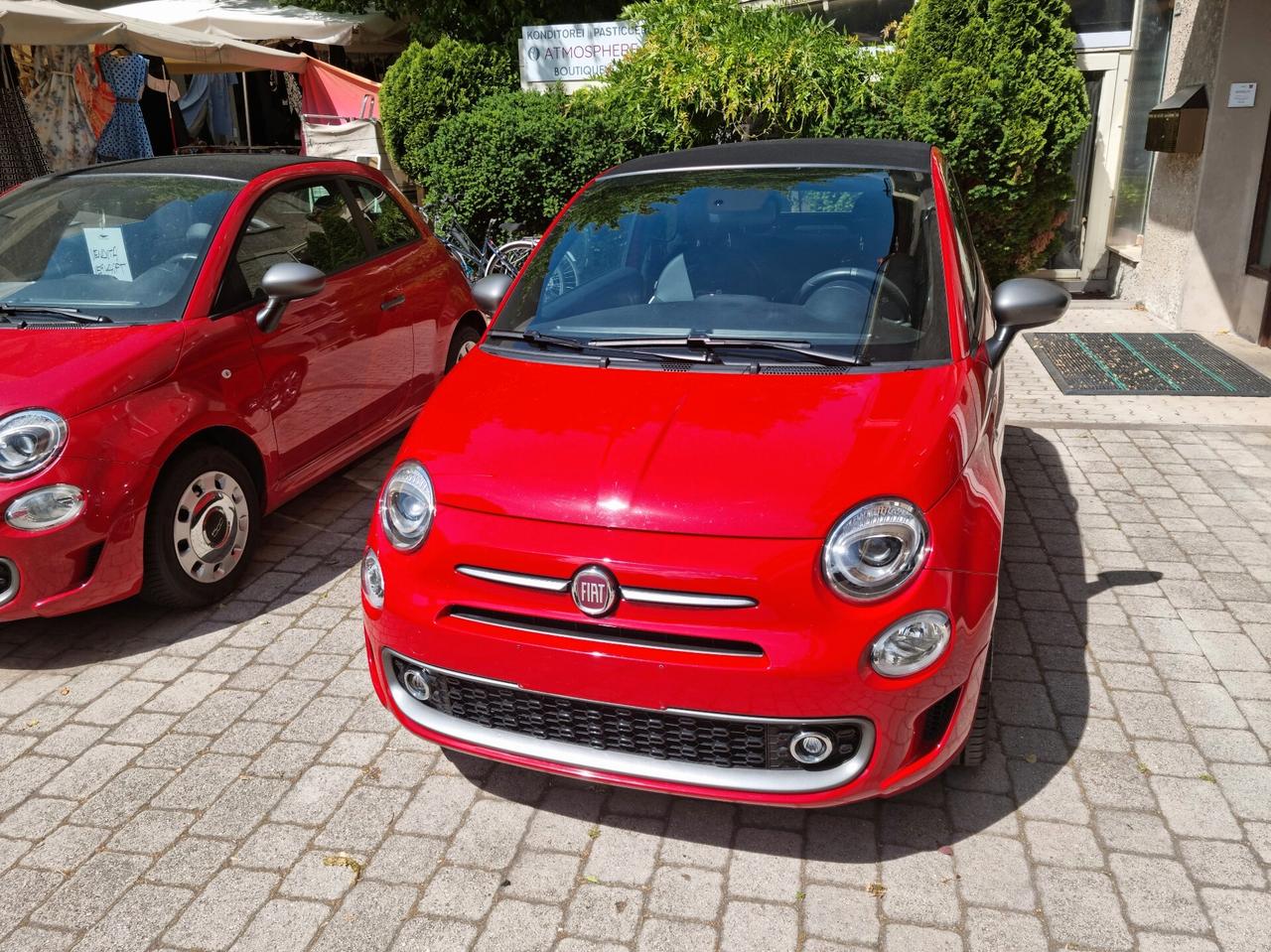 Fiat 500 S cabrio 69cv km65000 10/2018 neopat