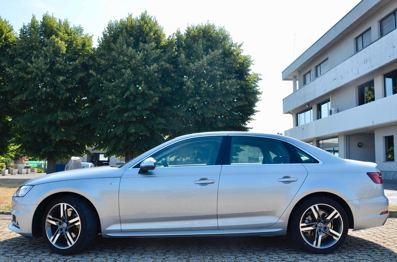 AUDI A4 40 2.0 TFSI ULTRA MILD HYBRID S LINE 190cv S-TRONIC, ECCELLENTI CONDIZIONI, EURO 6C, UFF ITALIANA, MATRIX, RETROCAMERA, PERMUTE