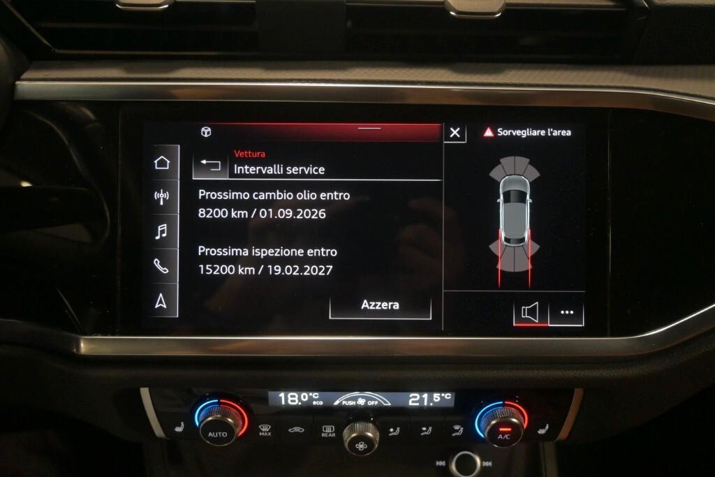 AUDI Q3 SPORTBACK 35 TDI 150CV S-TRONIC BUSINESS EDITION ( FARI LED - VIRTUAL COCKPIT - PELLE - CRUISE - NAVI - MIRROR - PDC - CERCHI 18 )