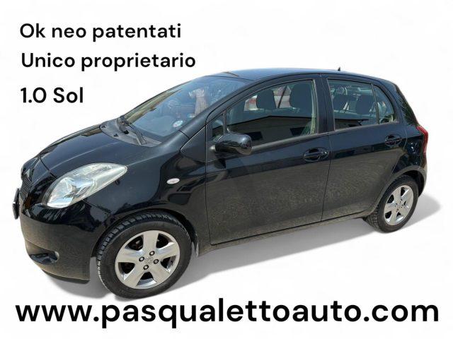 TOYOTA Yaris Ok neo pat. 1.0 5 porte Sol