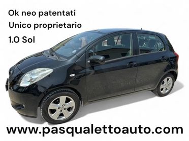 TOYOTA Yaris Ok neo pat. 1.0 5 porte Sol