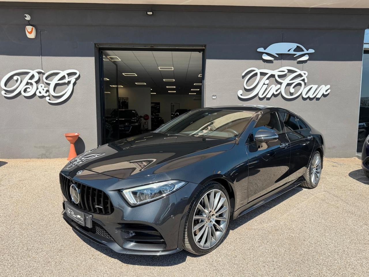 MERCEDES CLS 350D PREMIUM 4MATIC 3.0 286CV PELLE NAVI CAM360° ANNO 2019