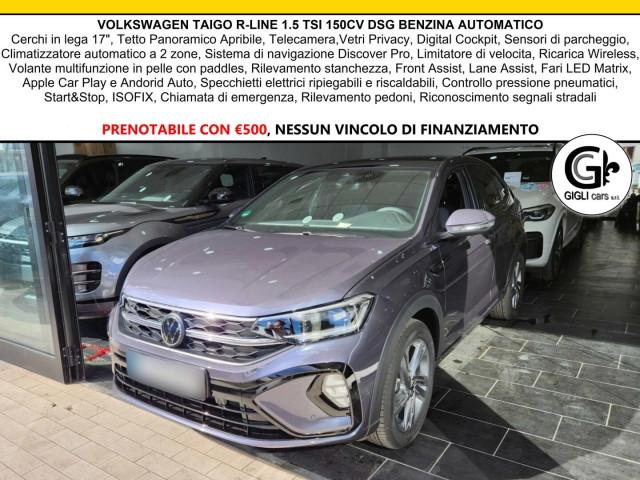 Volkswagen Taigo R-Line Tetto C.17" Camera Navi RLine R Line