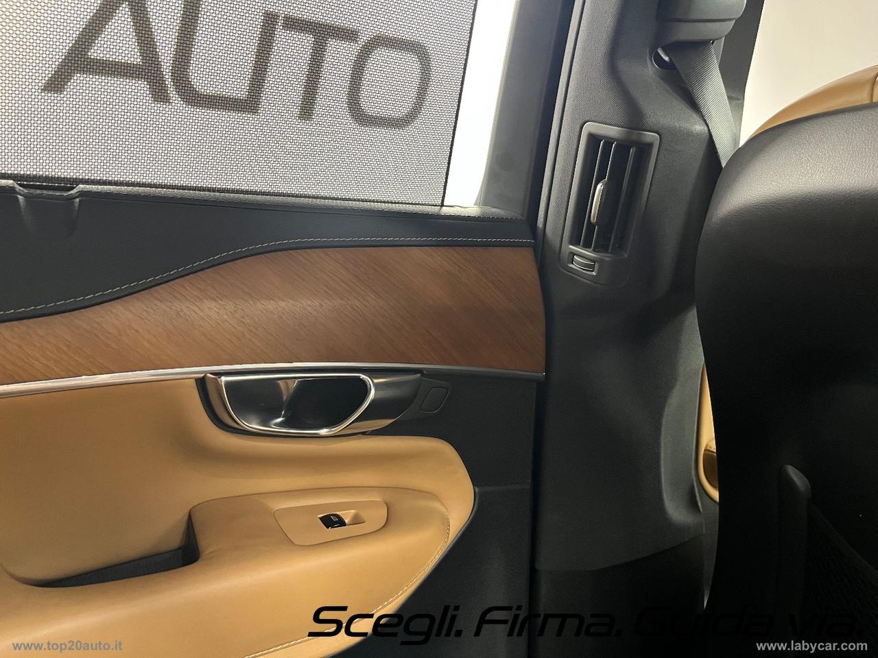 VOLVO XC90 D5 AWD Geartronic Inscription|TOTAL BLACK|PELLE TOTALE