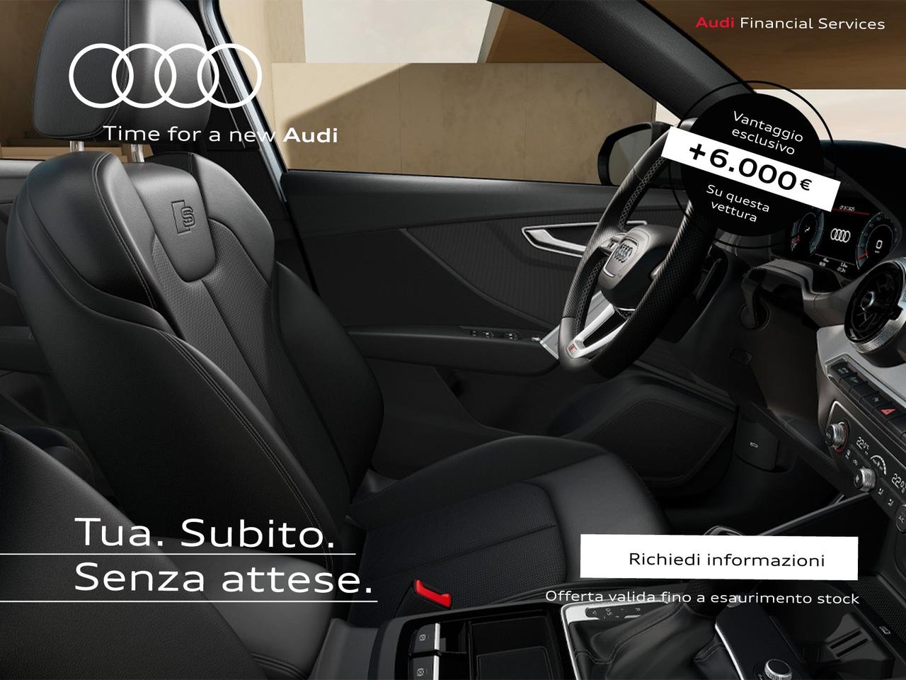 Audi Q2 35 2.0 tdi identity black quattro s-tronic