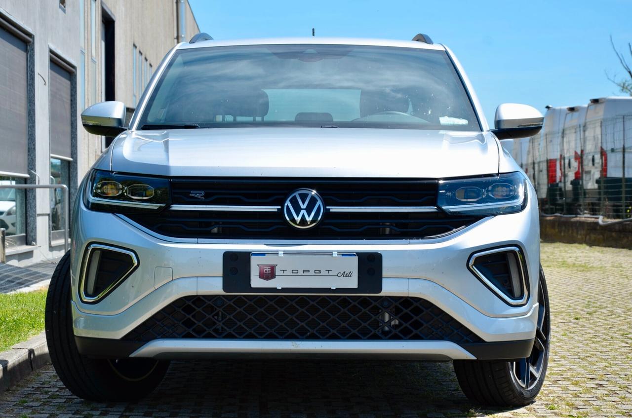 VW T-CROSS 1.0 TSI R-LINE 115cv DSG, UNICOPROPRIETARIO, GARANZIA UFF VW, EURO 6E, AUTO PARI AL NUOVO, UFF ITALIANA, IQ LED, PERMUTE