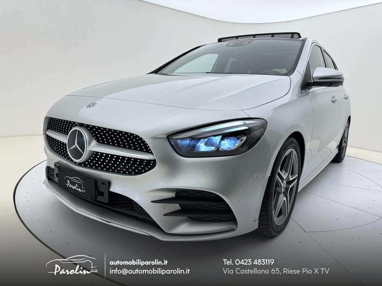 Mercedes Classe B B 200 d Premium auto AMG Tetto-CarPlay-ACC-360°