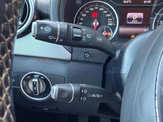 MERCEDES-BENZ B 180 SPORT+NAVI+LED+RCAM+PELLE-TEX+CRUISE+17BLACK