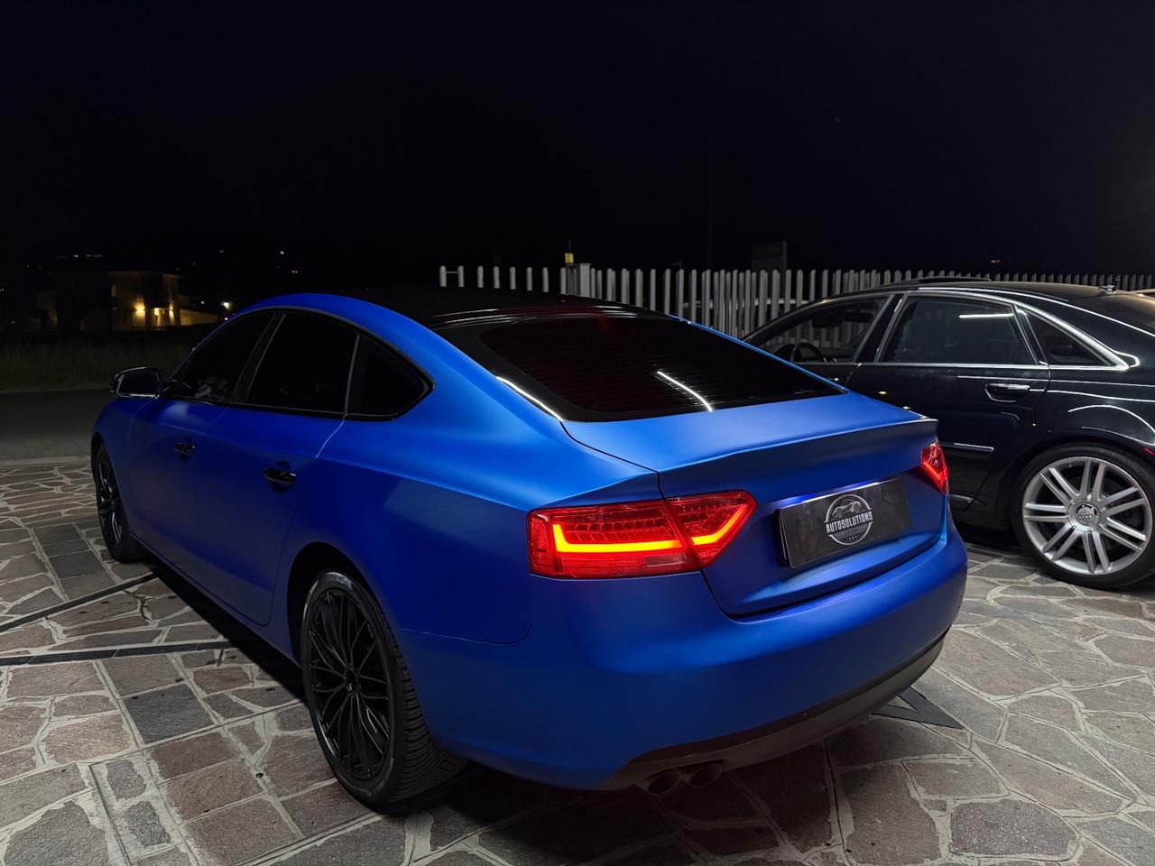 Audi A5 Sportback 2.0 tdi 177cv s-tronic Wraping Blu Opaco