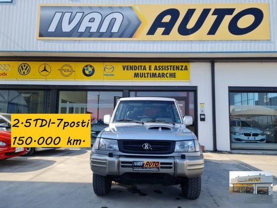 HYUNDAI Galloper 2.5 TDI-7 POSTI-150.000 KM-4X4