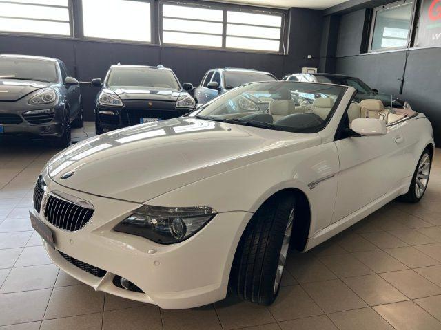 BMW 650 i Cabrio 367CV ! 1 PROPRIETARIO ! BIANCA ORIGINAL