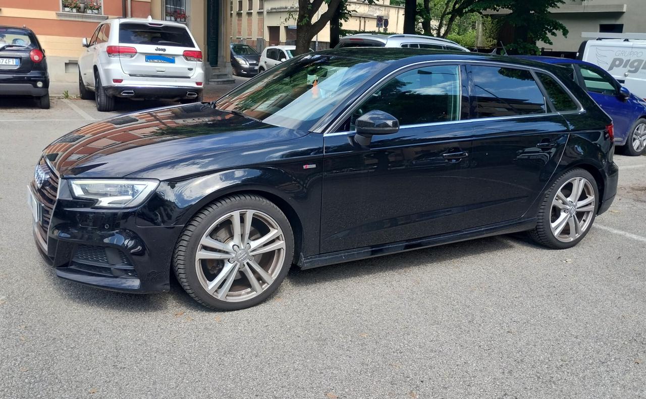 Audi A3 SPB 2.0 TDI 184 CV quattro S tronic S-Line